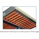 Salamandre électrique - Plafond fixe - 400 V - Tubes quartz infrarouge - 24084R