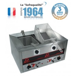 Friteuse Compact Line 500 - 230 V - Snack II - FRIT.O.MATIC - 2 x 7 L - 12062