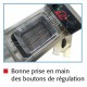 Friteuse électrique à poser - Super puissante - 9 Litres - 400 V - 92094