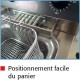 Friteuse électrique à poser - Super puissante - 9 Litres - 400 V - 92094