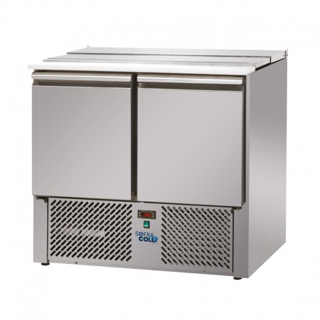 SOFRACOLD - Mini saladette - 2 portes - 220 L - SRM2P