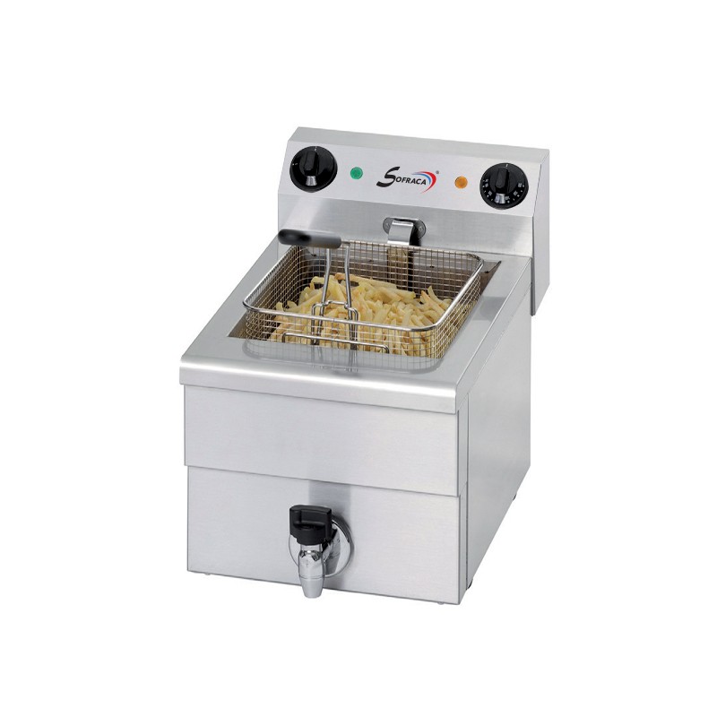 Friteuse gaz modulaire à poser - 10 Litres - FG12