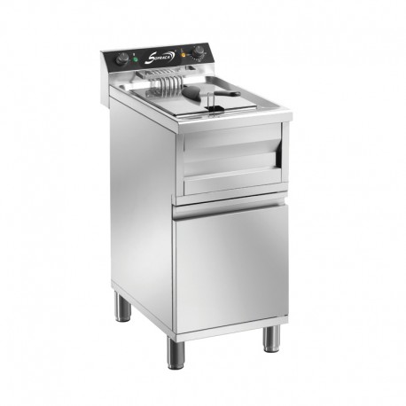 Friteuse électrique sur coffre - 400 V - Super puissante - 9 Litres - 92094C