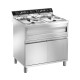 Friteuse électrique sur coffre - Super puissante - 2 x 9 Litres - 400 V - 92994C