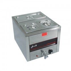 Bain-marie compact avec vidange - Gamme Tradition - 18 L - 230 V - 15162