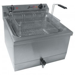 Friteuse à beignets électrique - 18 Litres - 400 V - 13144AC