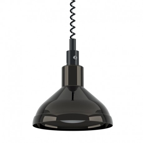 Lampe chauffante suspendue - Infra-rouge - Nickel noir laquée - 230 V - 3302RNN