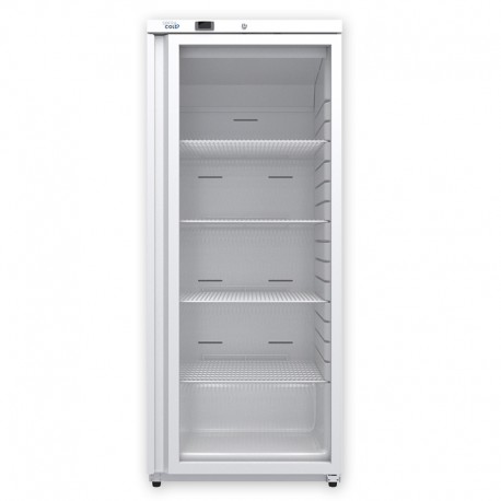 SOFRACOLD - Armoire réfrigérée positive - Finition blanche - Porte vitrée - 400 L - AE401PVW