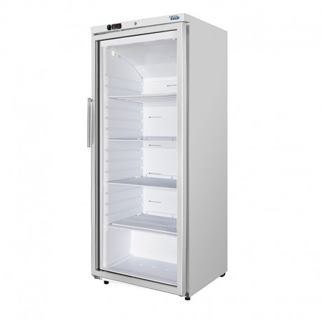 SOFRACOLD - Armoire réfrigérée positive - Finition blanche - Porte vitrée - 400 L - AE401PVW