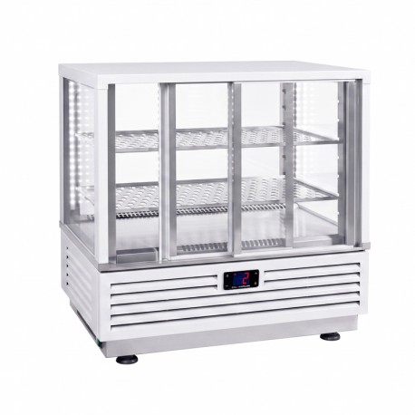 Vitrine réfrigérée de comptoir - 60 L - Blanche - VR600B