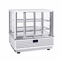 Vitrine chauffante de comptoir - 60 L - Blanche - VC600B Vitrine chauffante de comptoir - 60 L - Blanche - VC600B
