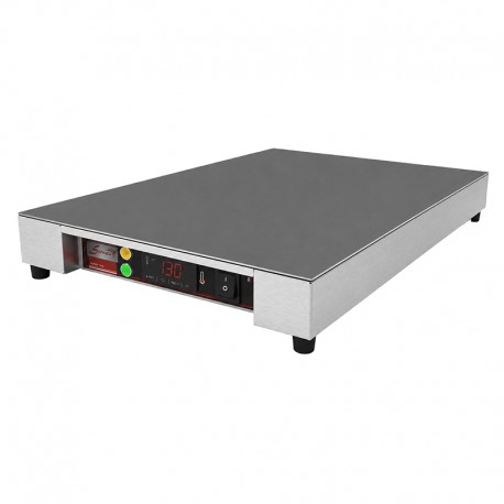 Plaque de maintien au chaud en inox - PMCH6