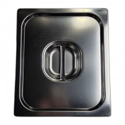 Couvercle 2/4 pour bacs gastronormes pour bains-marie - 8 litres Couvercle 2/4 pour bacs gastronormes pour bains-marie - 8 litres