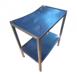 Table en INOX pour friteuse 2 cuves - TF2