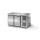 SOFRACOLD - Table GN 1/1 positive sans dosseret - Prof. 700 - 2 portes - 210 L - TRG2PSD-2