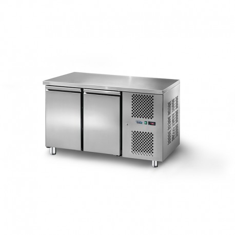 SOFRACOLD - Table GN 1/1 positive sans dosseret - Prof. 700 - 2 portes - 210 L - TRG2PSD-2