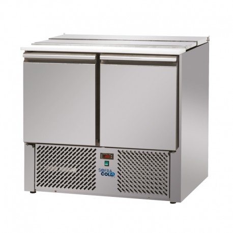 SOFRACOLD - Mini saladette - 2 portes - 220 L - SRM2P-2
