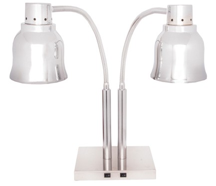 SOFRACA - LAMPE CHAUFFANTE SUR PIED NOIRE HALOGENE