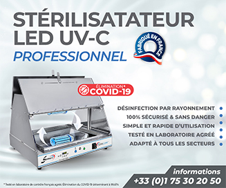 SOFRACLEAN : le stérilisateur UV-C professionnel qui élimine 99% du COVID-19